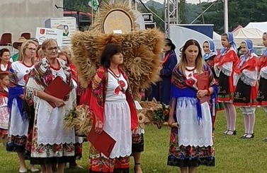 XXXIII Barzkowickie Targi Rolne 2021 wieńce dożynkowe prezentacja