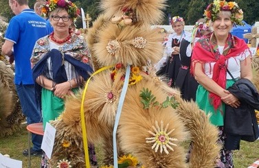 XXXIII Barzkowickie Targi Rolne 2021 wieńce dożynkowe