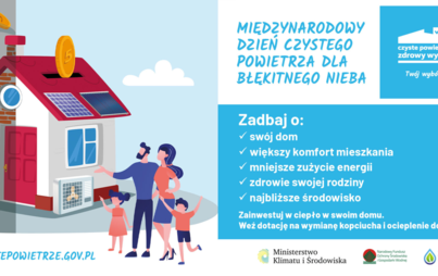 Zdjęcie do DOTACJA NA WYMIANĘ KOPCIUCHA I OCIEPLENIE DOMU