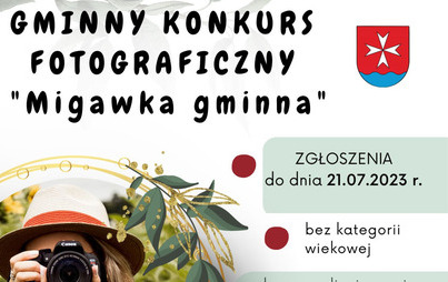 Zdjęcie do Gminny Konkurs Fotograficzny "Migawka gminna"