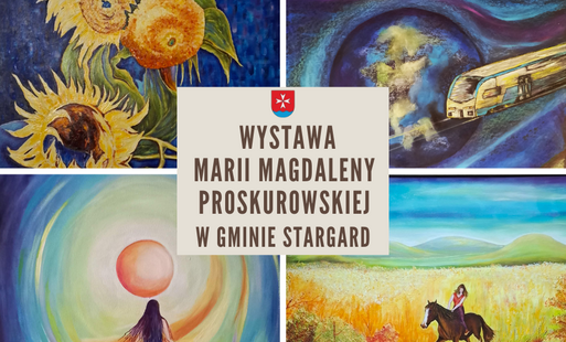 Wernisaż prac Marii Magdaleny Proskurowskiej w Urzędzie Gminy Stargard