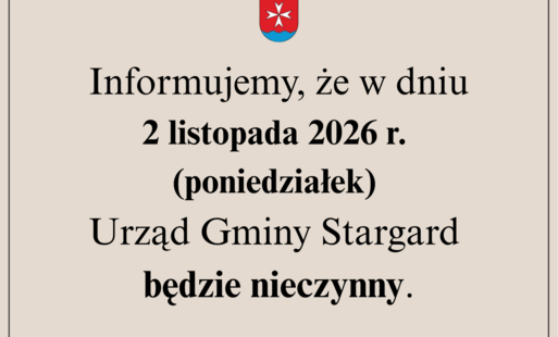 INFORMACJA DLA MIESZKAŃCÓW